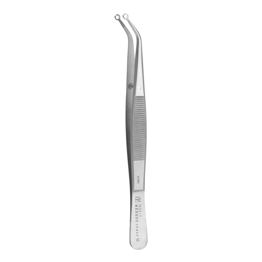 Pinza Para Sutura Curva Redonda Marca Medesy ORTHOPROFESSIONAL