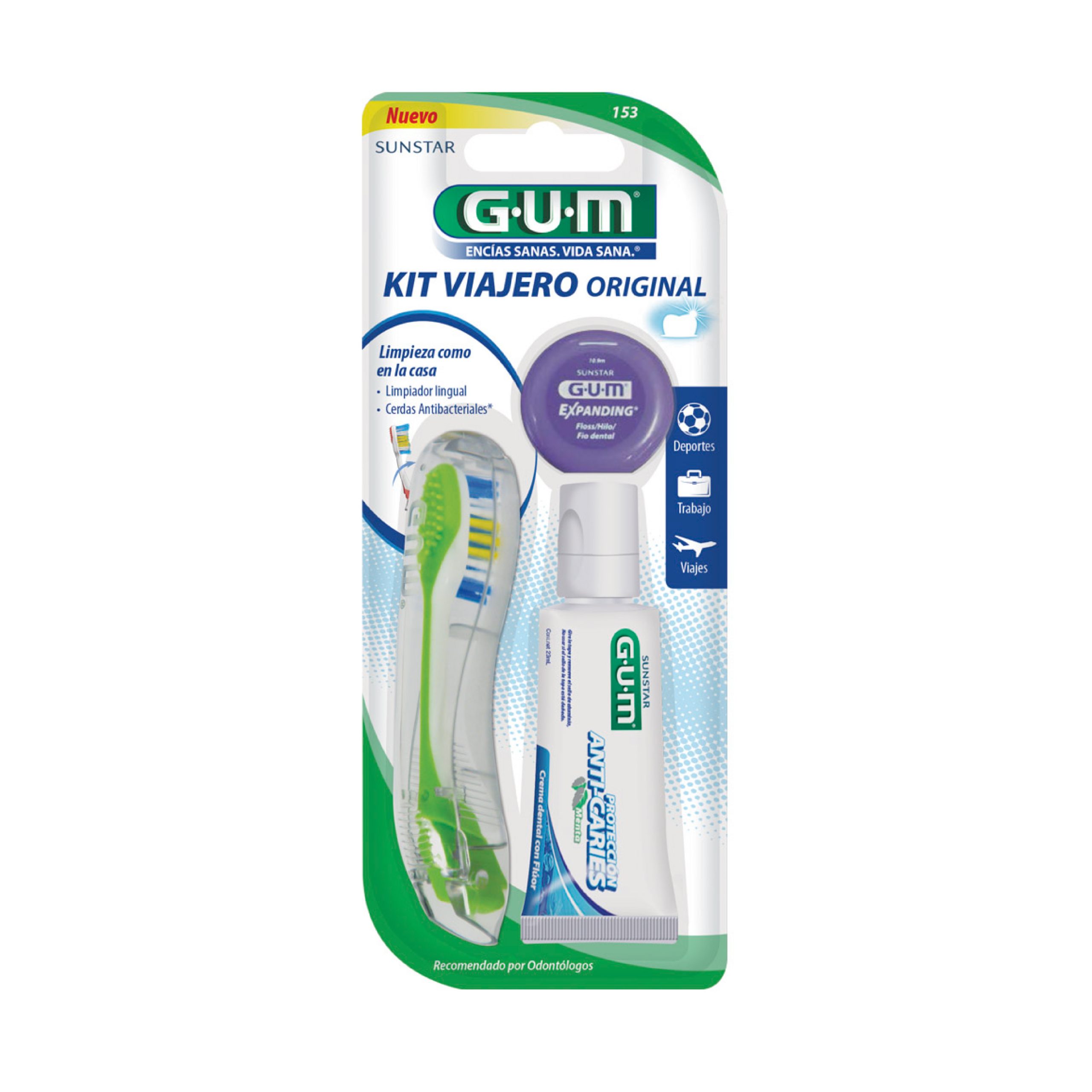G.U.M Kit De Viaje Sensibilidad Dental, 1 ud. - Sunstar